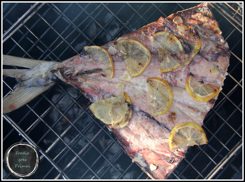 Flame-Grilled Yellowtail {Seafood, fish, banting, LCHF, paleo}